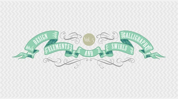 Banner de design vintage . —  Vetores de Stock