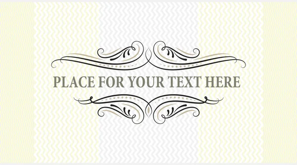 Vintage frames voor uw ontwerp. — Stockvector