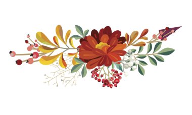 güzel sonbahar buket.