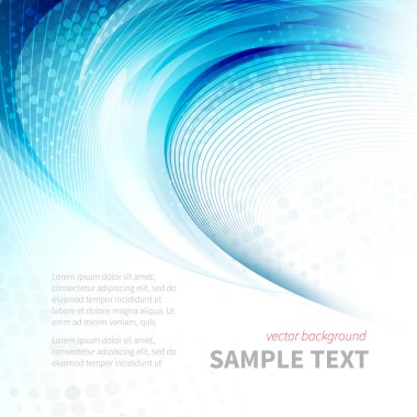 Soyut dalgalı arkaplan