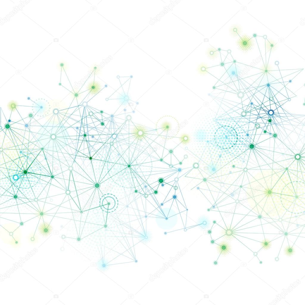 Molecule And Communication Background