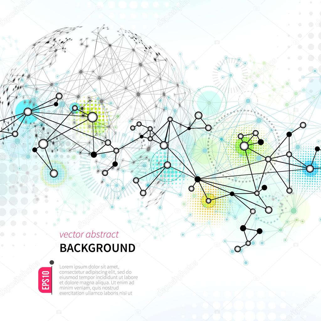 Molecule And Communication Background