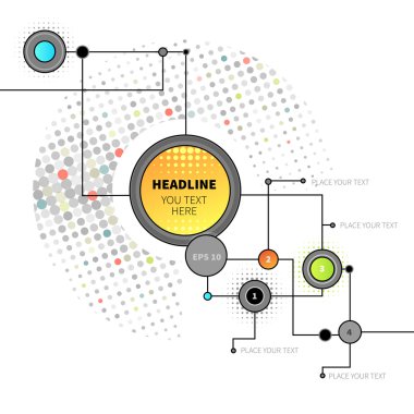Soyut vektör arkaplanı
