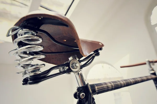 Handmade custom luxury bicycle vintage look — Stock Photo, Image