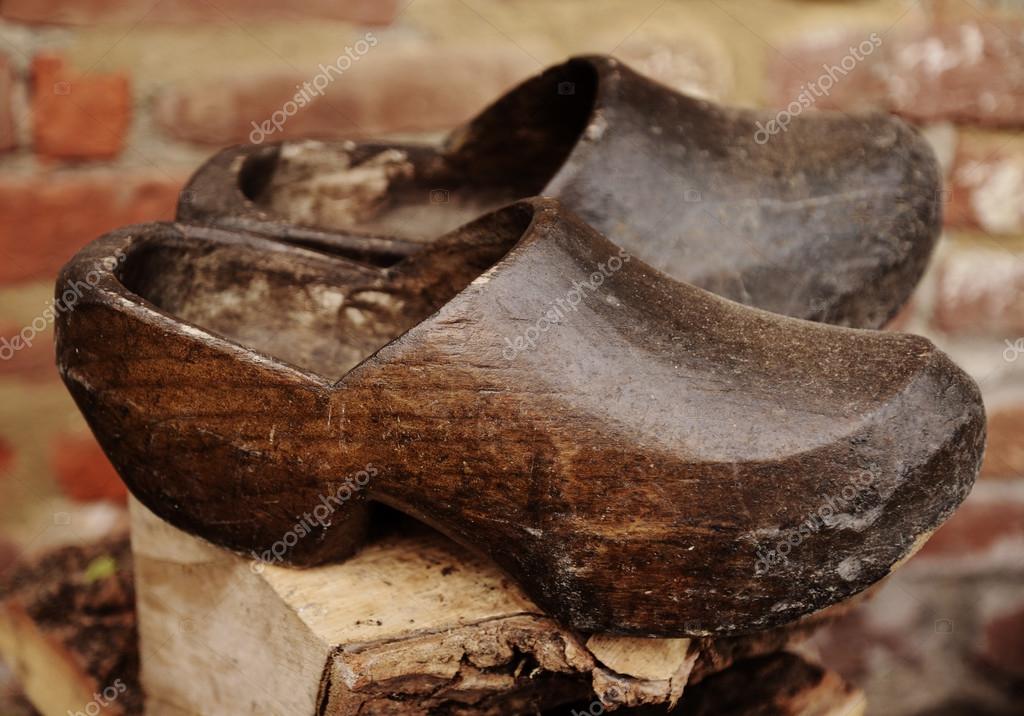 traditional wooden clogs