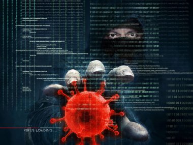 hacker ve bilgisayar virüsü - kavram