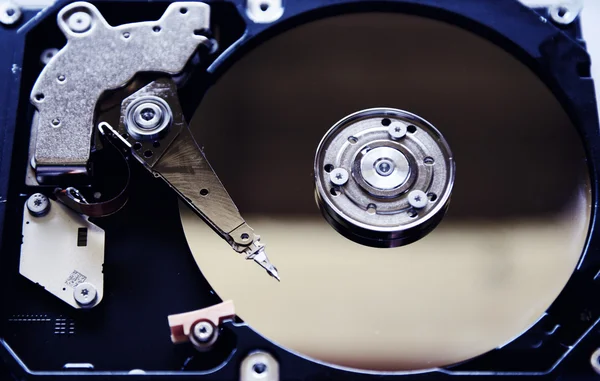 Computer Hard drive  open — Stock Photo, Image