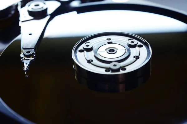 Computer Hard drive  open — Stock Photo, Image