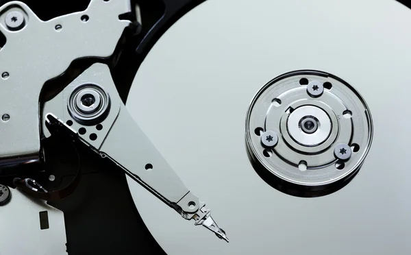 Pevný disk počítače otevřené — Stock fotografie