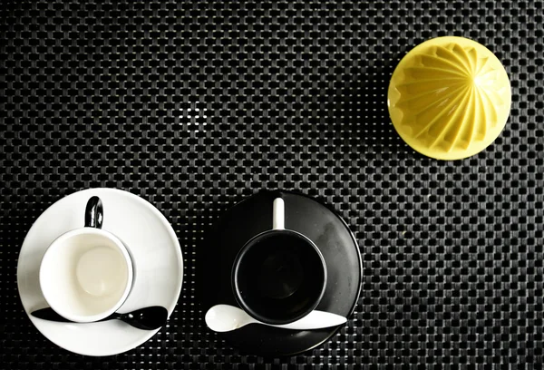 Accesorios de cocina de diseño moderno - plano laico — Foto de Stock