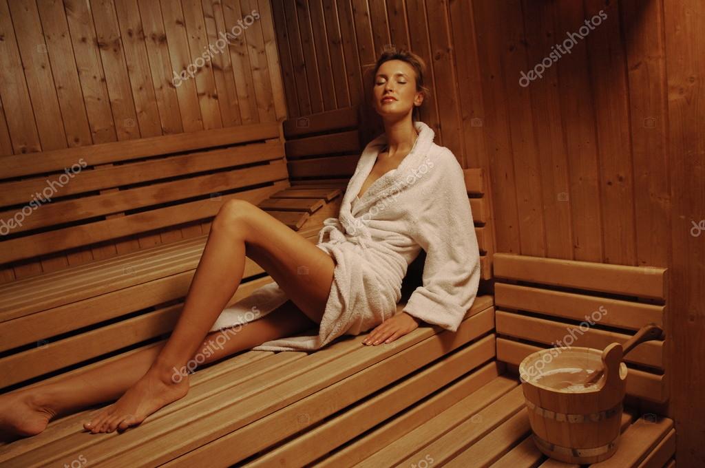 Masturbieren in der sauna