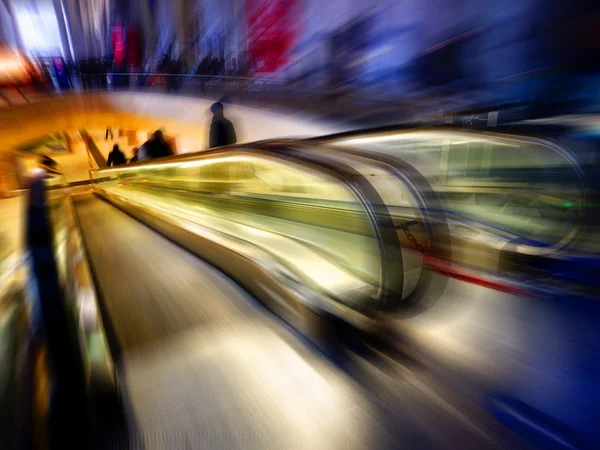 Speed city life - concept — Stock Photo, Image