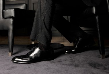 adam lüks el yapımı ayakkabı