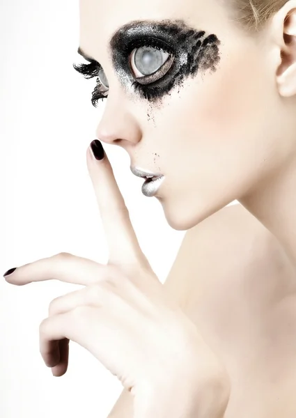 Alien Beauty - Beauty in Manga stijl — Stockfoto