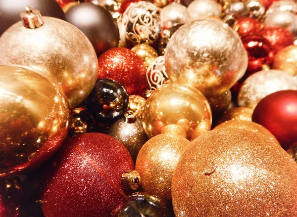 クリスマス ツリーのボールの背景 — ストック写真