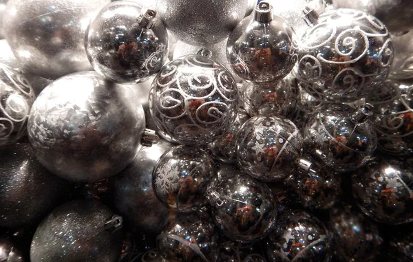 Christams tree balls background — Stock Photo, Image