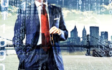 smart City - işadamı kavramı