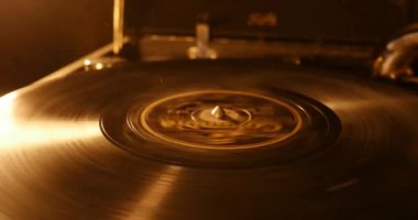 Barletta, İtalya - Aralık 07: Eski pikap kişisel Studio.