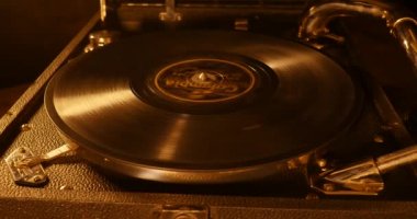 Barletta, İtalya - Aralık 07: Eski pikap kişisel Studio.