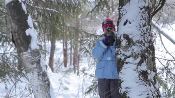 Das Spiel mit dem Lasertag. — Stockvideo