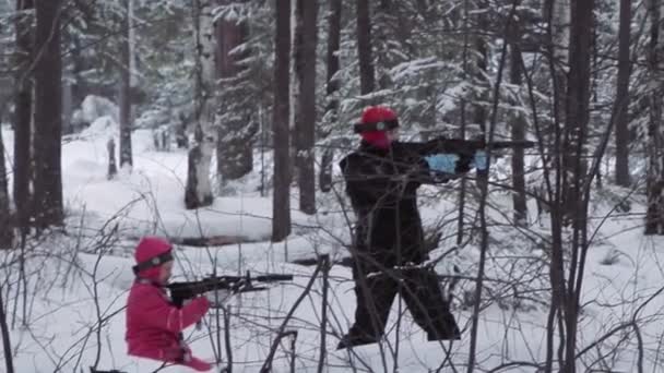 Le jeu du laser tag . — Video