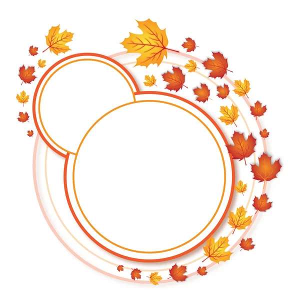 Beyaz sonbahar yaprakları