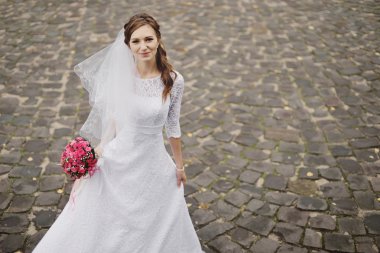 Mutlu gelin ve damat düğünlerinde