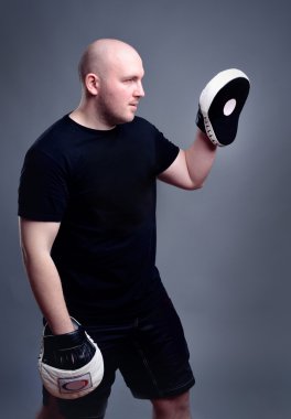 boksör Koç eğitim kutusu muay Tay