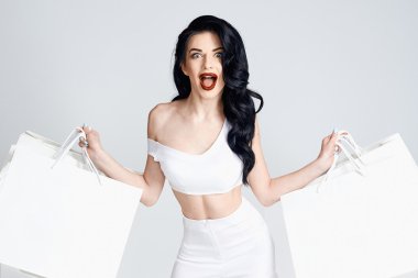 seksi alışveriş kız