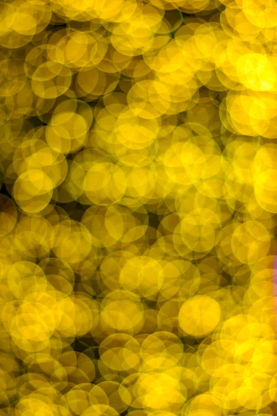 Sarı bokeh Noel arka plan