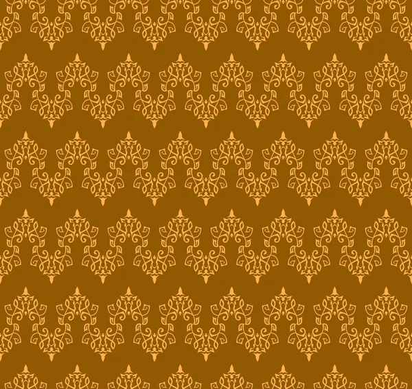 Patrón ornamental elegante sin costuras . — Vector de stock