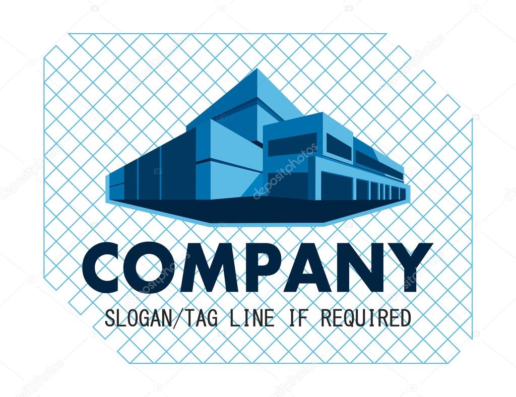 Building logo. construction company. Stock Vector by ©sojusm 124004802