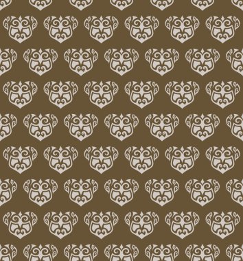 Dikişsiz süs desen. Oryantal ve etnik sanat Tema