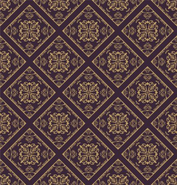 Dikişsiz zarif dekoratif desen. Seramik Fayans. Şark geleneksel süs. Oryantal ve etnik sanat Tema.