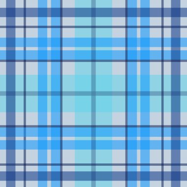 Vektör dikişsiz İskoç tartan desen mavi, lacivert, beyaz. Tekstil, kumaş veya sarma, arka planlar, duvar kağıdı, web siteleri için İngiliz veya İrlandalı kelt tasarımı