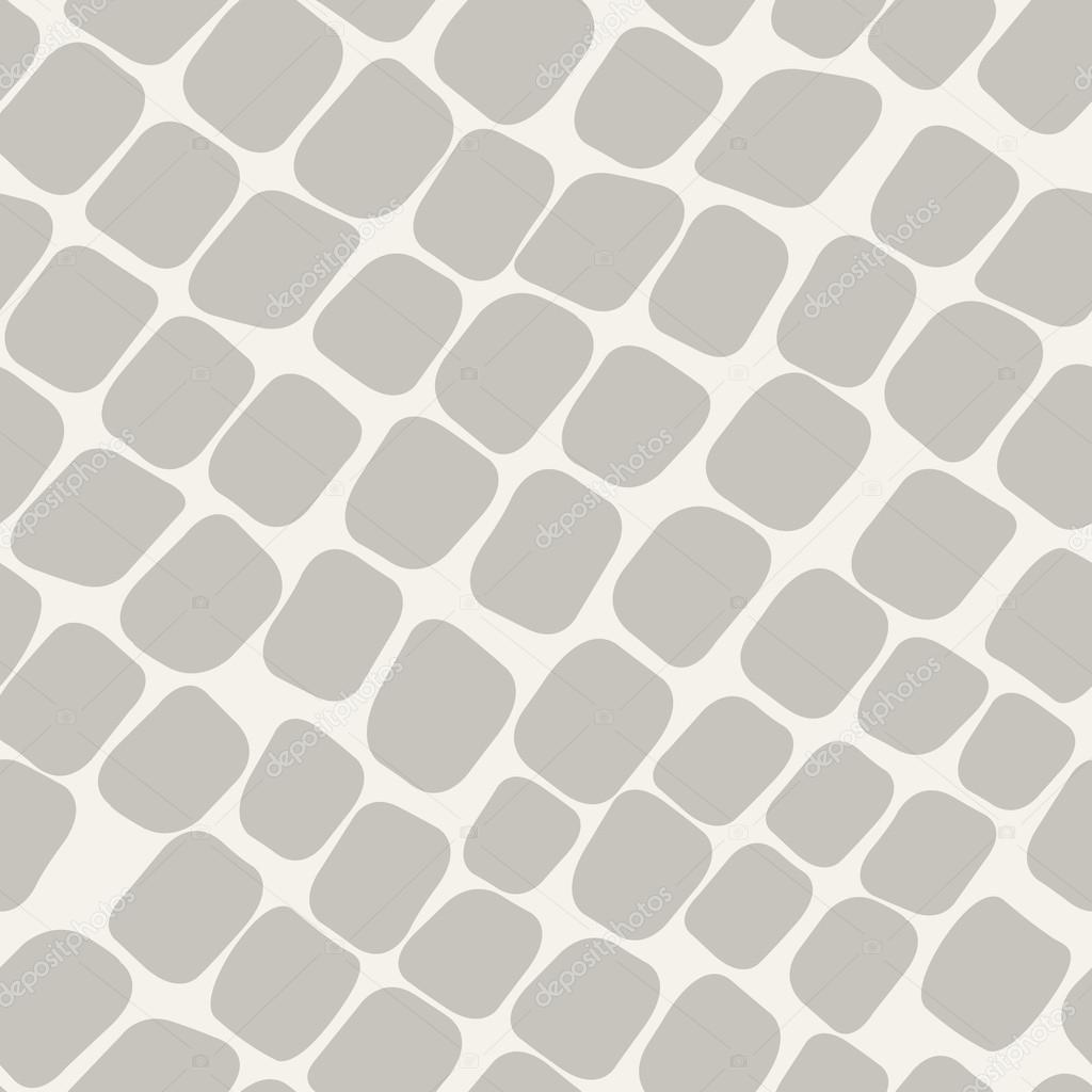 Seamless brown pattern with paving stone