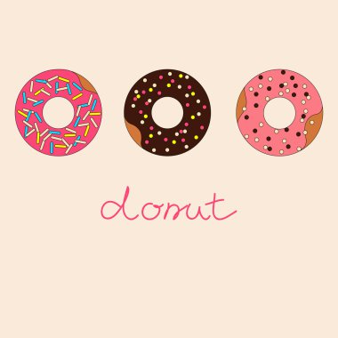 Karamel tepesi ile tatlı çörek kümesi