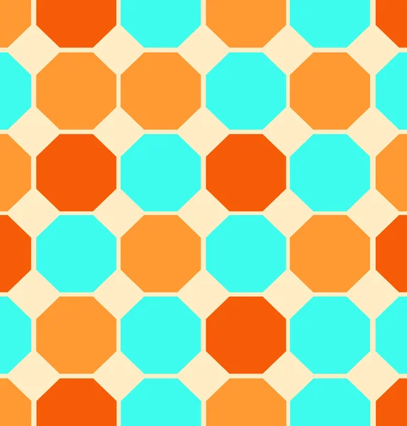 Modèle sans couture de polygone géométrique vectoriel — Image vectorielle