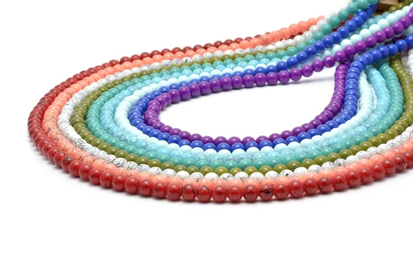 Gökkuşağı boncuk çelenk