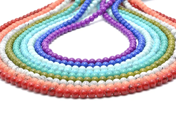 Gökkuşağı boncuk çelenk