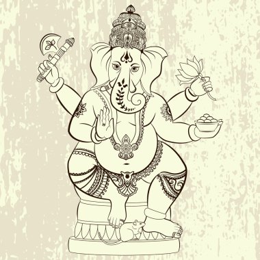 Hindu Lord Ganesha..
