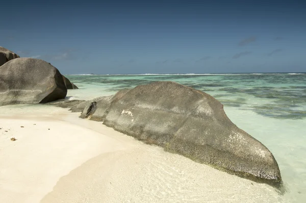 Anse kaynak d'argent beach, la digue Adası, Seyşel Adaları