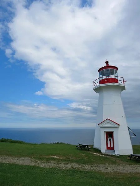 Cape Gaspe világítótorony — Stock Fotó