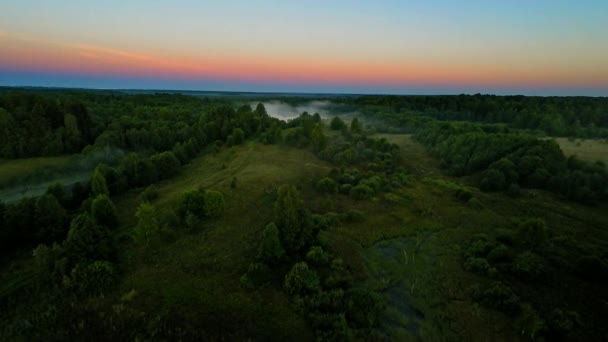 Rússia, região de Novgorod (voos aéreos Drone ) — Vídeo de Stock