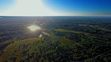 Rusya, Novgorod bölgesi, Ağustos 2015 (Hava Drone uçuş)