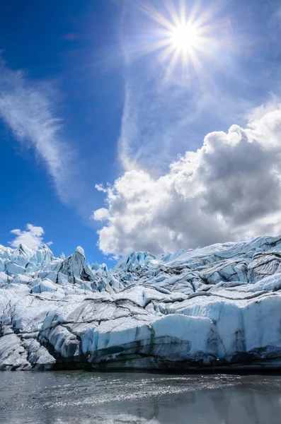 Sunshine on Matanuska Glacier — Stock Photo, Image