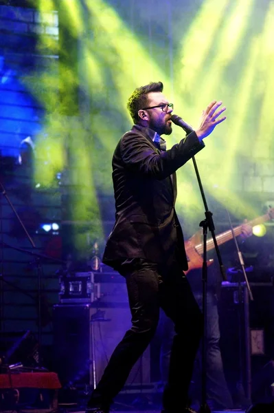 Karadağ, Herceg Novi - 21.02.2016: Petar Grasho konser.