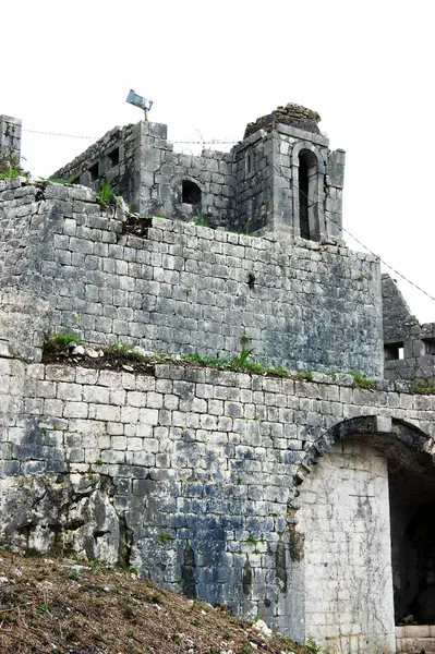 Kotor şehir kalede bir parçası
