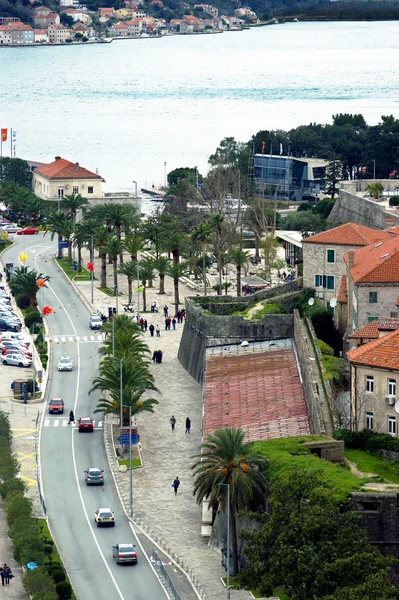 The central road in Kotor — Stock Photo, Image