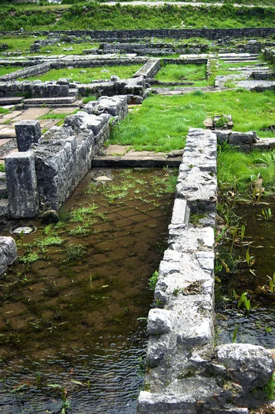 Localidad arqueológica en Kotor — Foto de Stock